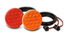 4” Sealed Round LED Stop/Turn/Tail Light Kit