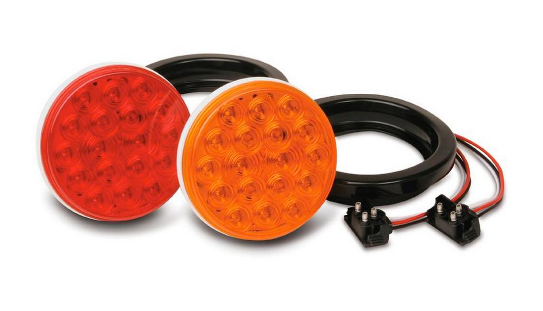 4” Sealed Round LED Stop/Turn/Tail Light Kit - WorkTrucksUSA
