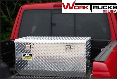 60” Rear Offset Chest Style Aluminum Truck Tool Box - WorkTrucksUSA