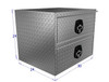 30 Inch Westin Brute heavy duty under body tool box with drawers measurements