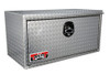 There is a single latch on the Brute Drop Down Door Toolbox for model lengths 18" to 48"
