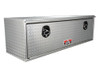 Westin Brute Drop Down Door Tool Boxes in 60" and 72" lengths have dual latches with free turning handle when locked