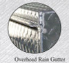 Westin Brute Drop Down Door Toolboxes have an overhead rain gutter