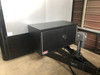 Our customer, Louis, got creative with our Westin Brute Heavy Duty Underbody Swing Barn Door Tool Box and mounted it on his trailer tongue.  Yes, we had several conversations and measurements to be sure the doors would clear his electric trailer jack.