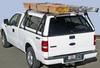 No Drill Truck Cap Ladder Rack carries up to 250 lbs of evenly distributed loads