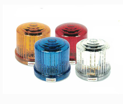 battery operated rotating beacon light