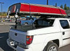 Honda Ridgeline Solo Rear Rack Truck Ladder Rack can carry your kayaks, canoes, etc (not included)