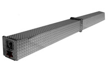 Heavy Duty Diamond Plate Aluminum Conduit Carrier  - Two section construction