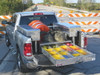 Westin Brute BedSafe Toolboxes allow you to load cargo on the top of the box so you still have use of your truck bed. Items shown in the drawer and in the truck bed, including the side boxes, are NOT included.