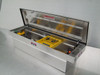 Brute Commercial Class Full Lid Crossover Toolbox features a sliding tool tray & tool holders
