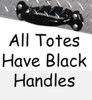 Brute Contractor Jobsite Toolbox Totes have black handles