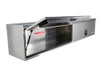 Westin Brute HD High Capacity Commercial Class Top Side Tool Box With Flip Up Door shown in models 2 and 3 (with TWO flip up doors)