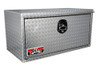 All four models of our Westin Brute Heavy Duty 14 Inch Drop Down Door Under Body Tool Box feature a folding, locking stainless steel handle and trim lock bulb drawer seals to prevent dust and water from penetrating the storage cavity.