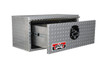 All models of our Westin Brute Heavy Duty Under Body Tool Boxes With Single Drawer feature reinforced corners, overhead rain gutter, bulb seals and roller cam latches.