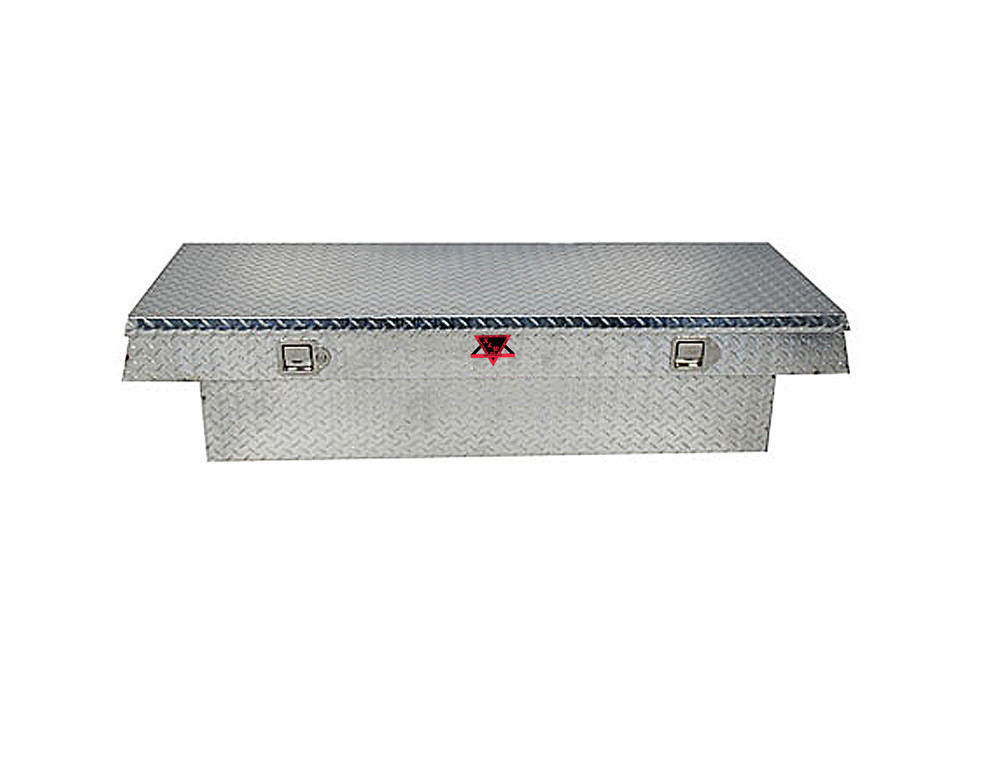 Standard Crossover Diamond Plate Toolboxes - WorkTrucksUSA