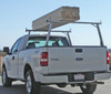 Tie downs integrated into the legs so you can secure your cargo with ratchet straps (not included) or other means to your Clipper Aluminum & Stainless Steel Ladder, Lumber, Kayak Truck Rack