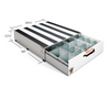 Pack Rat™ Model 338-3 Drawer Toolbox dimensions