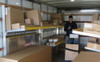 Westin Brute Aluminum folding shelves installed in box truck - boxes and delivery person NOT included