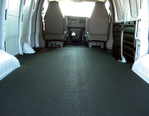 Nissan NV BEDRUG VanTred Cargo Van Mat is specifically molded to fit your make and model so they look professional and fit like a glove
