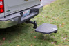 TwiStep Pick-Up Truck Hitch Step twists out from the bumper for easy access