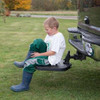 Use the TwiStep Pick-Up Truck Hitch Step as a "stool" for putting on work or sports gear