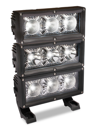 Build-A-Bar LED Flood or Spot Light Customized Light Bar Interlocking System - stack multiple units and mix  & match spot & flood lights - or all the same. Units sold individually.