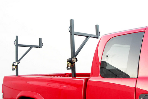 Sidewinder Side Mount Truck Ladder Rack with Built-in Ratchet Straps