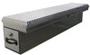 Westin Brute LosiderSafe Side Mount Truck Toolbox is available to mount without drilling on either the passenger side (as shown here) or the driver side of your truck bed.  Support legs are included.