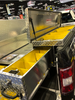 Westin Brute LosiderSafe Side Mount Truck Toolbox mounted on the passenger side of the truck bed showing the removable compartment and drawer dividers. This toolbox is also available in textured black powder coat. BedSafe and crossbox toolboxes shown in the photo are not included.