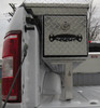 Westin Brute LosiderSafe Side Mount Truck Toolbox is easy to install with the support leg system.  This is shown mounted on the driver side.