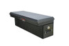 Driver Side Westin Brute LosiderSafe Side Mount Truck Toolbox in optional black textured powder coat