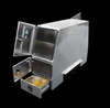 Westin Brute Heavy Duty Backpack Truck Toolbox With Storage Drawers on the base of the unit on both sides.  Drawers have removable dividers so you can organize your smaller tools, supplies or parts.