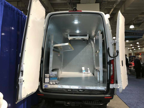 Westin Brute Sprinter Van Aluminum Folding Shelving