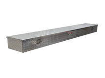 Brute Service Body Topsider Truck Tool Box has two interconnecting stainless steel paddle latches for extra security.
