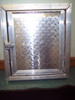 Short Aluminum Dog Box Door back showing removable plate