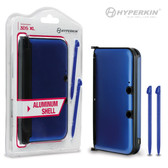 3DS XL Aluminum Case with 2 stylus Blue