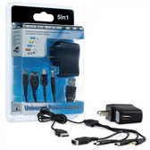 2DS, DSi, DS Lite, DS, PSP, GBA, USB 5-in-1 Universal Power Adapter