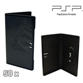 PSP 2 pack  Replacement Retail UMD Case Black