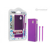 DSi Hyperkin Aluminum Case with 2 Stylus Kit Purple