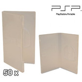 PSP 2 pack  Replacement Retail UMD Case Frosted/Clear