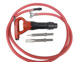 New Pneumatic Air Chipping Hammer D2200R + 2 Chisels & Whip