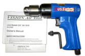 Pneumatic Air Drill 3/8" Jacobs Chuck Vision Air VA-D380