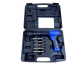 Pneumatic Pistol Grip Air Hammer KIT .401 Shank 1114RQC + Case and Bits