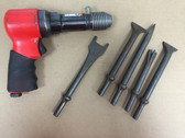 Sioux Pneumatic Industrial Air Hammer 270A .401" Shank + Chisels