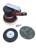 Pneumatic 5"  Air  Palm Sander Tool with Velcro Pad