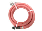 Pneumatic Whip Hose 6' Length 1/2" Hose with Swivel & CP Fitting L-3