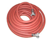 *3/4" Pneumatic Hose 50 Ft length with CP Fittings