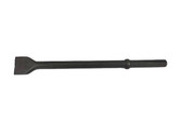 3" Wide Flat Chisel 18" Length 1 1/4" Hex X 6" Pavement Breaker Bit