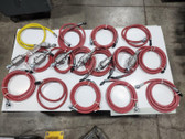 Air Tool Whip Hose  w/ In-Line Lubricator  L-1, L-3, L-5 Swivel & CP Fittings