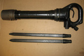 Pneumatic Rivet Buster IR-8001A 8" Ingersoll Rand Demolition Hammer + 2 Bits